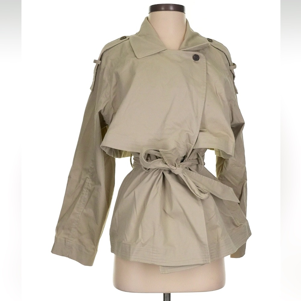 Velvet by Graham and Spencer Crop Trenchcoat